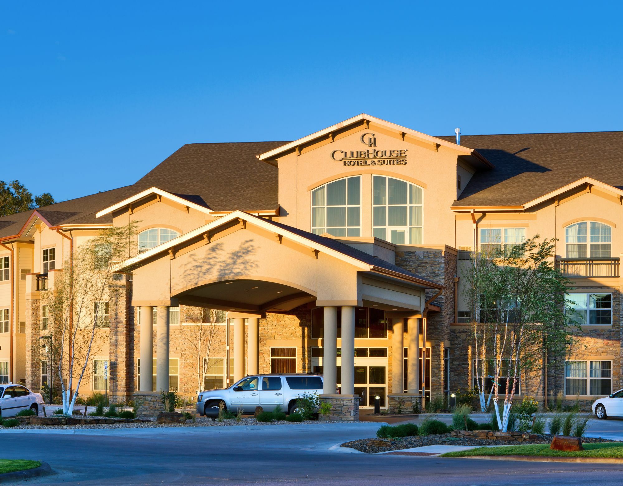 Clubhouse Hotel And Suites Pierre Exterior foto